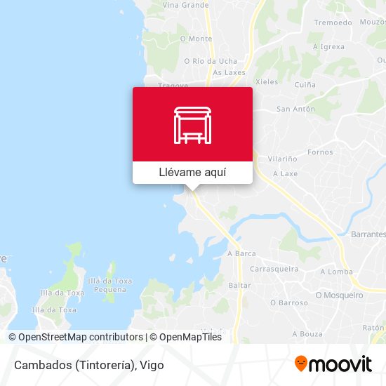 Mapa Cambados (Tintorería)