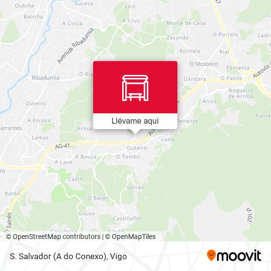 Mapa S. Salvador (A do Conexo)