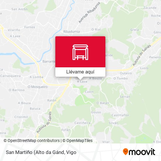 Mapa San Martiño