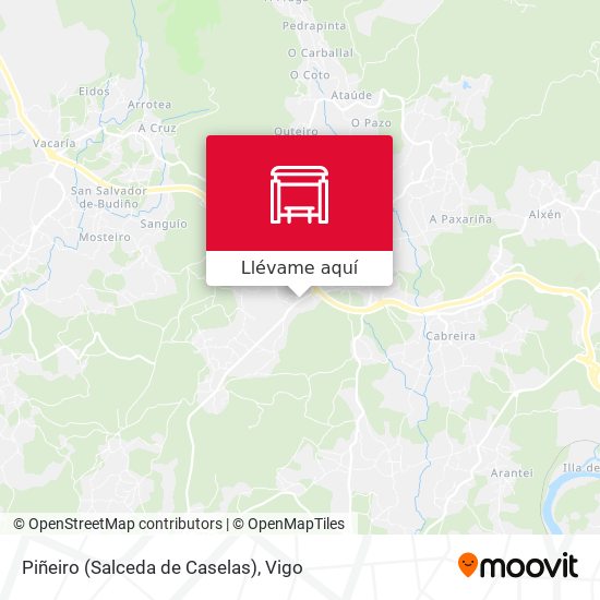 Mapa Piñeiro (Salceda de Caselas)