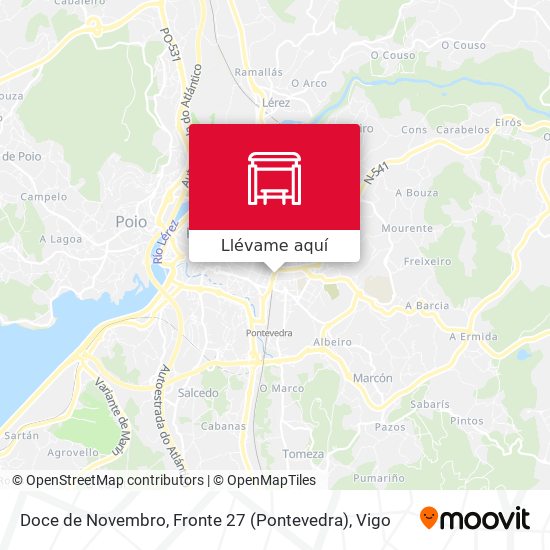 Mapa Doce de Novembro, Fronte 27 (Pontevedra)