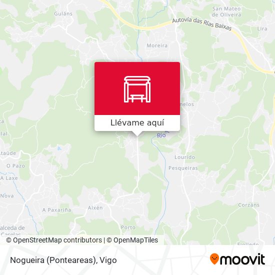 Mapa Nogueira (Ponteareas)