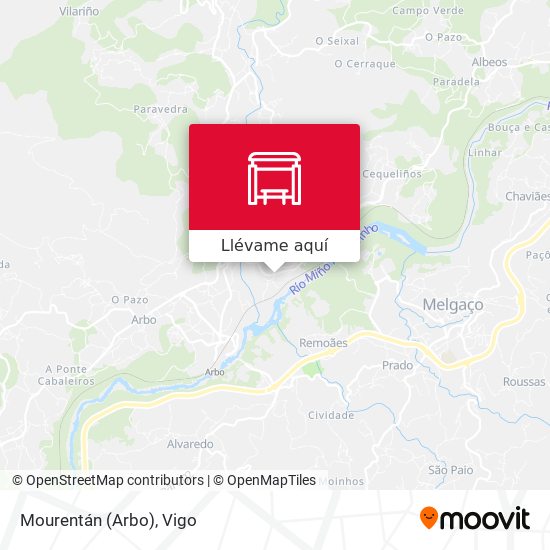 Mapa Mourentán (Arbo)
