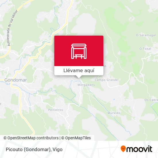 Mapa Picouto (Gondomar)