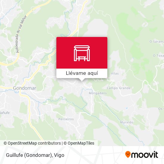 Mapa Guillufe (Gondomar)
