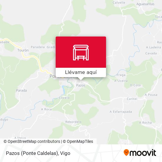Mapa Pazos (Ponte Caldelas)