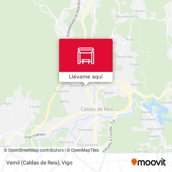 Mapa Vemil (Caldas de Reis)