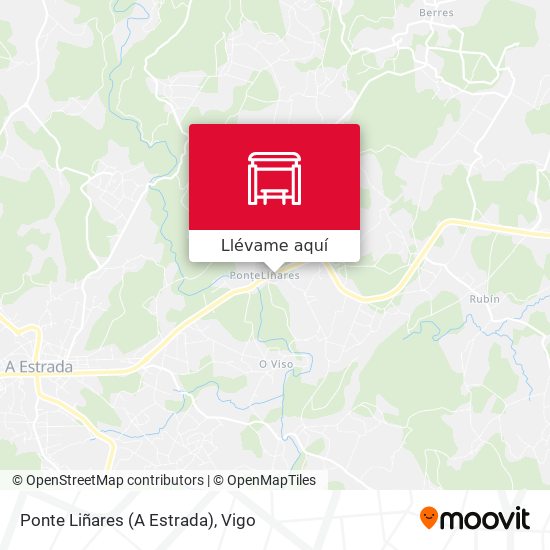 Mapa Ponte Liñares (A Estrada)