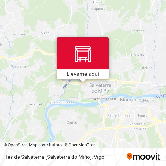 Mapa Ies de Salvaterra (Salvaterra do Miño)