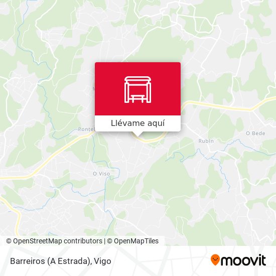 Mapa Barreiros (A Estrada)