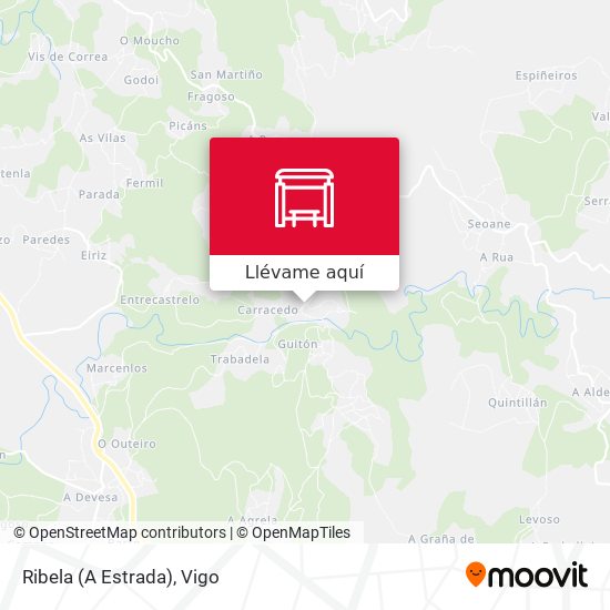 Mapa Ribela (A Estrada)