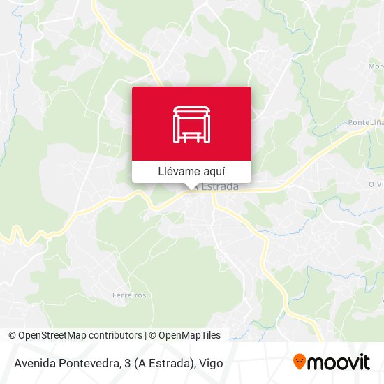 Mapa Avenida Pontevedra, 3 (A Estrada)