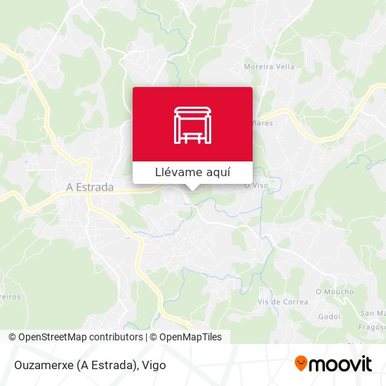Mapa Ouzamerxe (A Estrada)