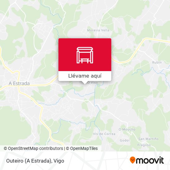 Mapa Outeiro (A Estrada)