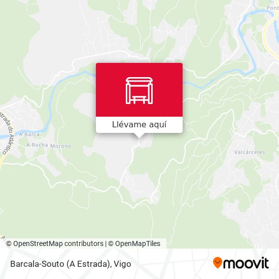 Mapa Barcala-Souto (A Estrada)