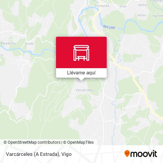 Mapa Varcárceles (A Estrada)