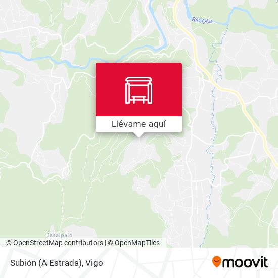 Mapa Subión (A Estrada)