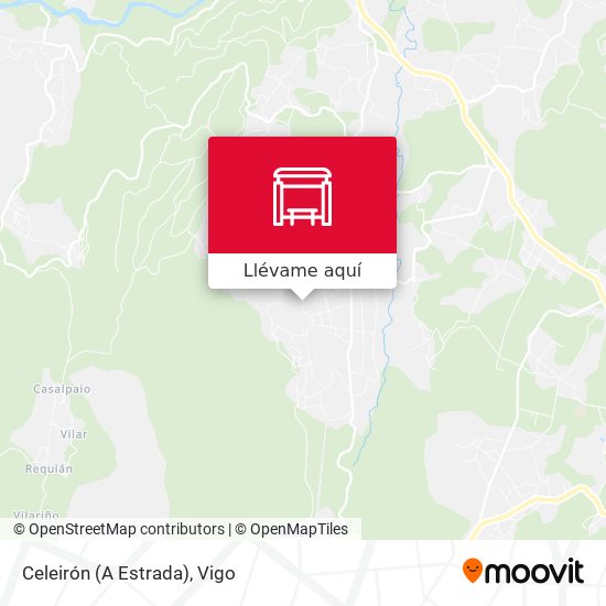 Mapa Celeirón (A Estrada)