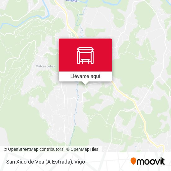Mapa San Xiao de Vea (A Estrada)