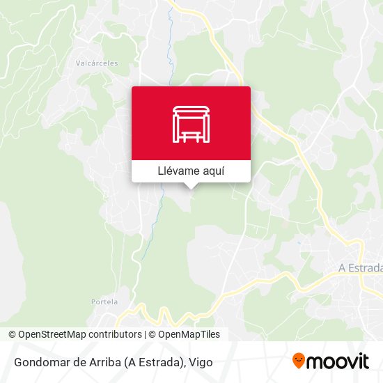 Mapa Gondomar de Arriba (A Estrada)