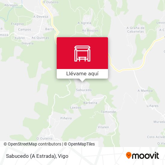 Mapa Sabucedo (A Estrada)