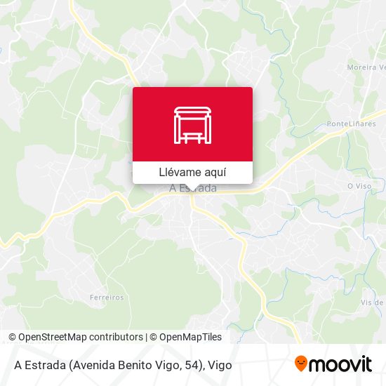 Mapa A Estrada (Avenida Benito Vigo, 54)