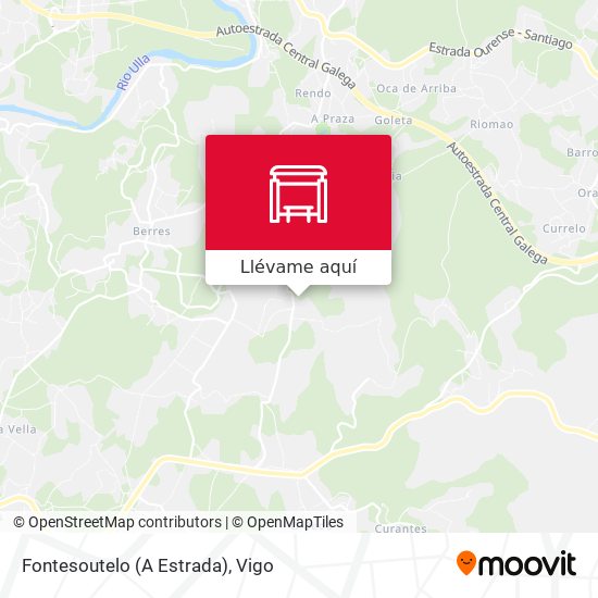 Mapa Fontesoutelo (A Estrada)