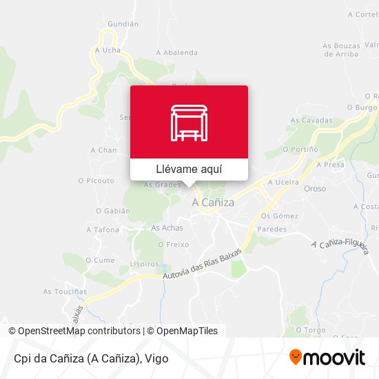 Mapa Cpi da Cañiza (A Cañiza)