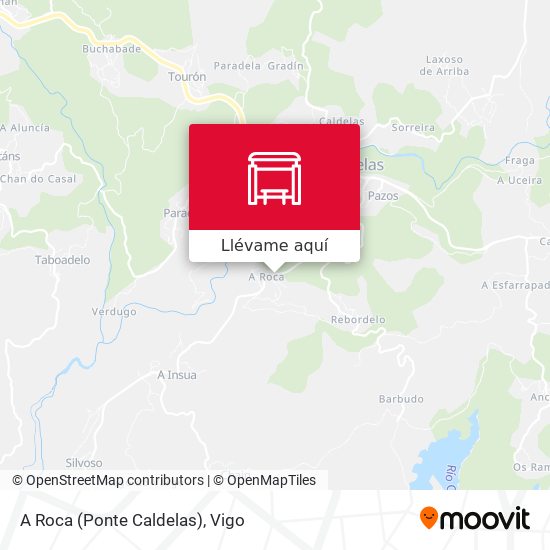 Mapa A Roca (Ponte Caldelas)