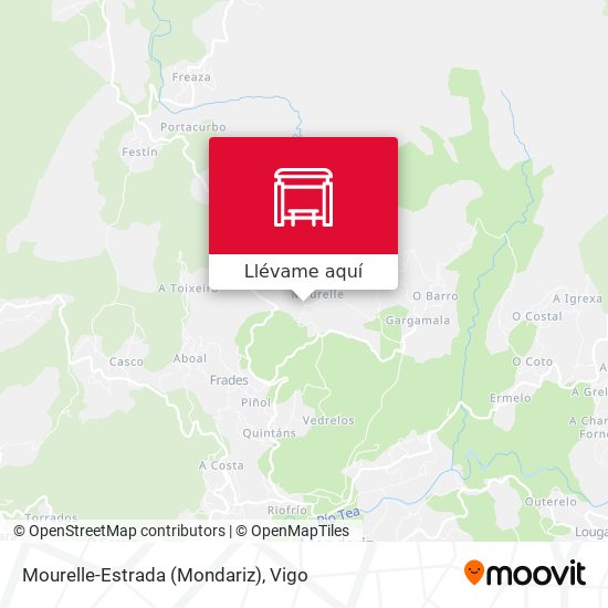 Mapa Mourelle-Estrada (Mondariz)