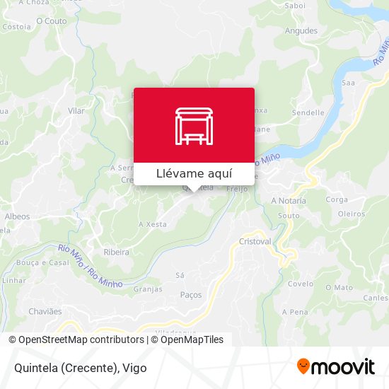 Mapa Quintela (Crecente)