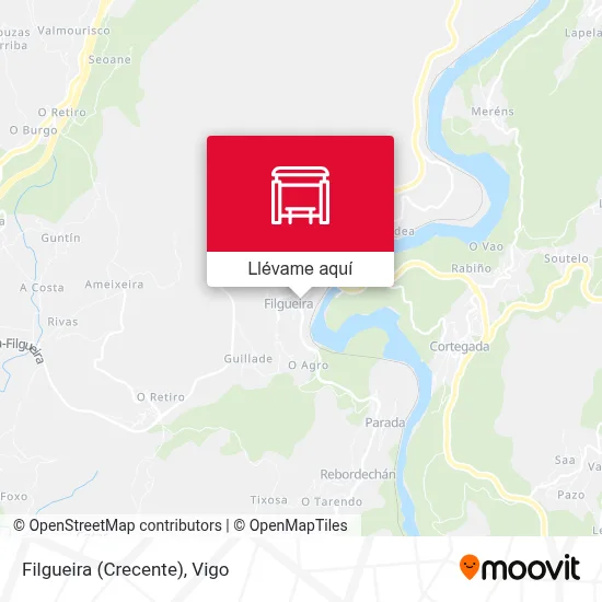 Mapa Filgueira (Crecente)