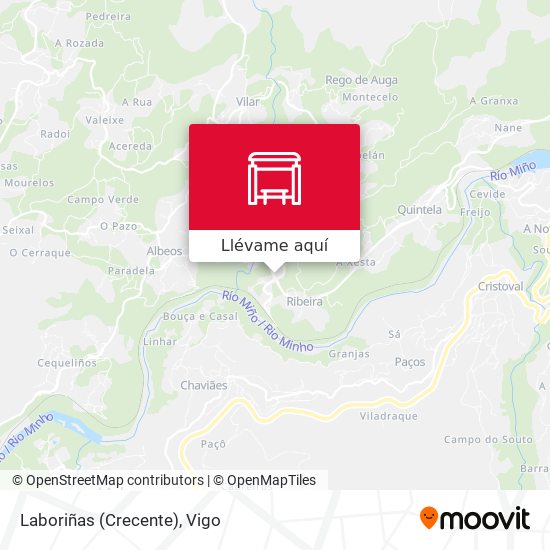 Mapa Laboriñas (Crecente)