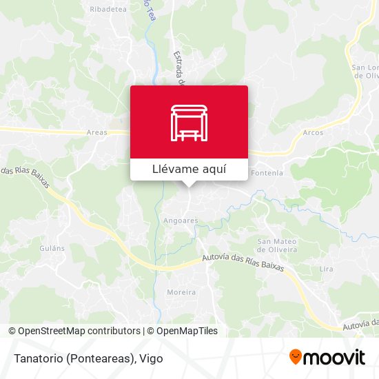 Mapa Tanatorio (Ponteareas)