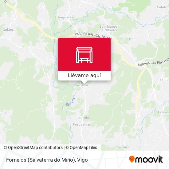 Mapa Fornelos (Salvaterra do Miño)