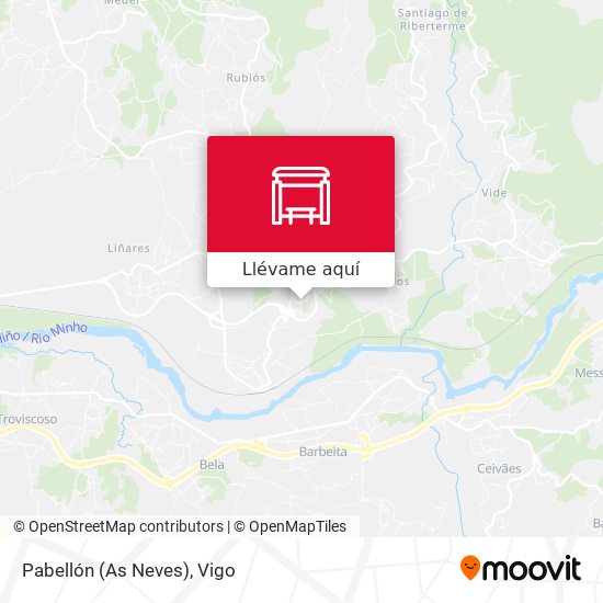 Mapa Pabellón (As Neves)