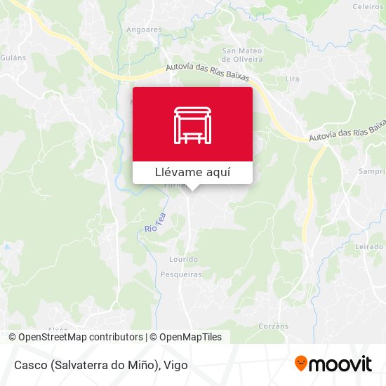 Mapa Casco (Salvaterra do Miño)