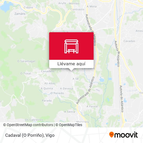 Mapa Cadaval (O Porriño)
