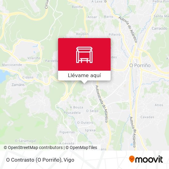 Mapa O Contrasto (O Porriño)