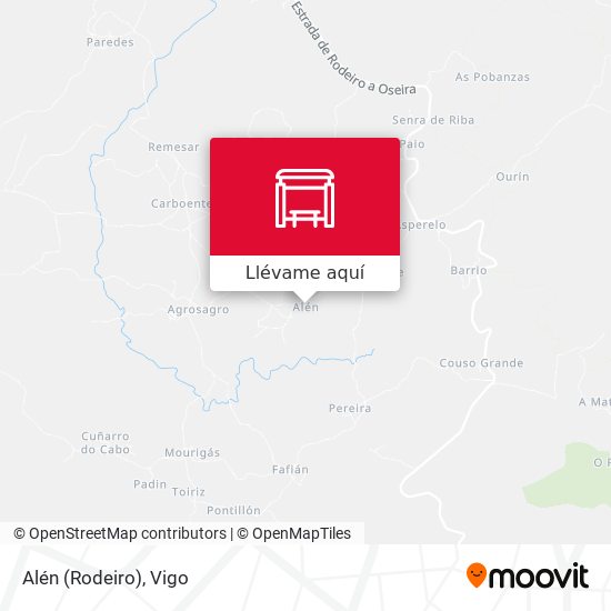 Mapa Alén (Rodeiro)