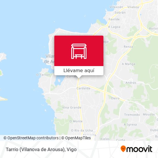 Mapa Tarrío (Vilanova de Arousa)