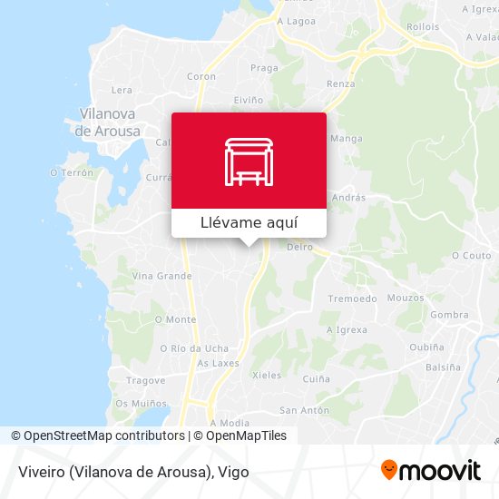 Mapa Viveiro (Vilanova de Arousa)
