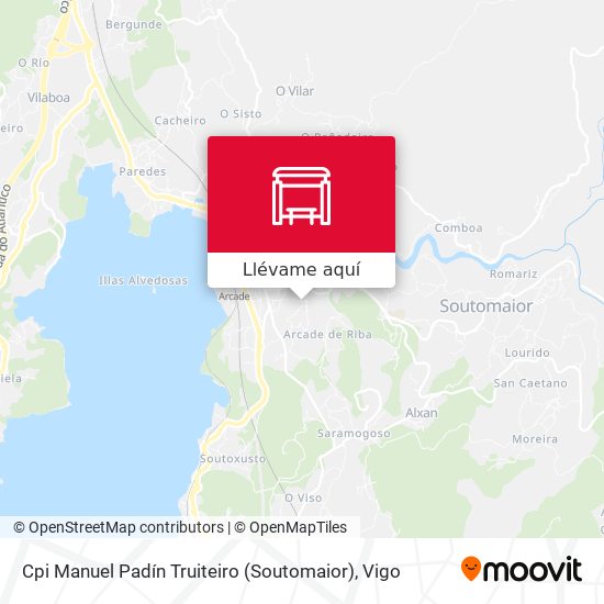 Mapa Cpi Manuel Padín Truiteiro (Soutomaior)