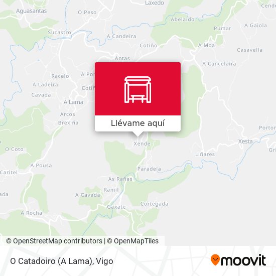 Mapa O Catadoiro (A Lama)
