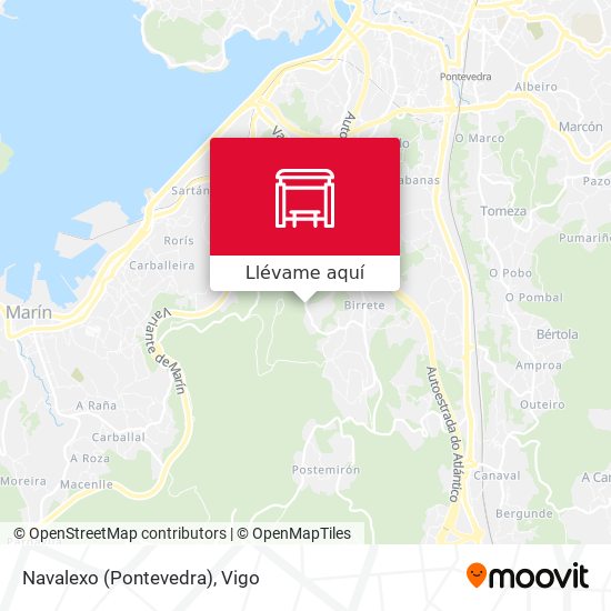 Mapa Navalexo (Pontevedra)