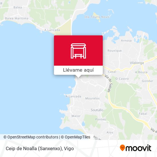 Mapa Ceip de Noalla (Sanxenxo)