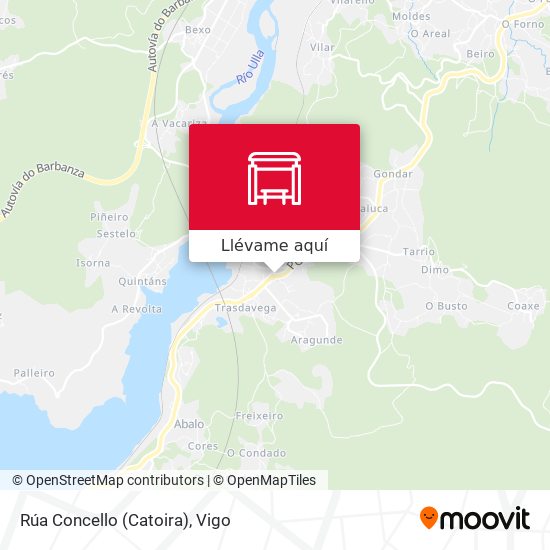 Mapa Rúa Concello (Catoira)