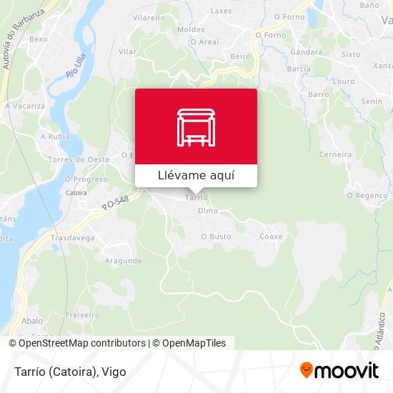 Mapa Tarrío (Catoira)