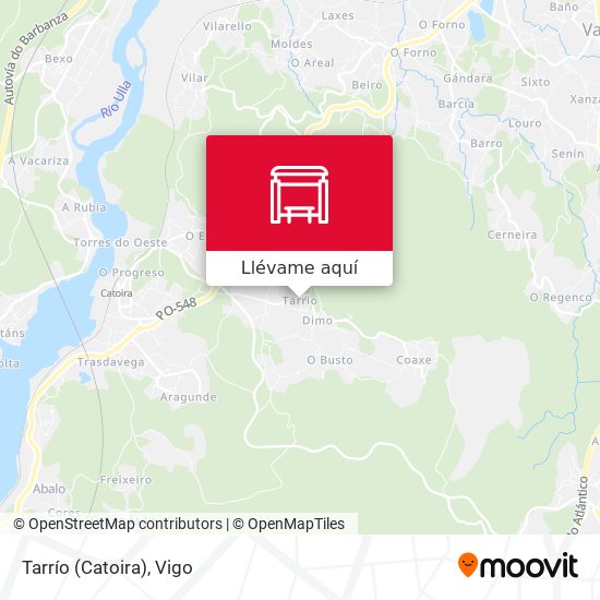 Mapa Tarrío (Catoira)