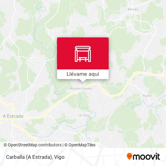 Mapa Carballa (A Estrada)